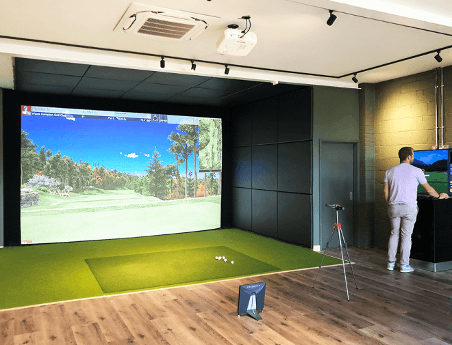 Advanced Sims Premium Faux Leather Golf Simulator Foam Panels - My Store